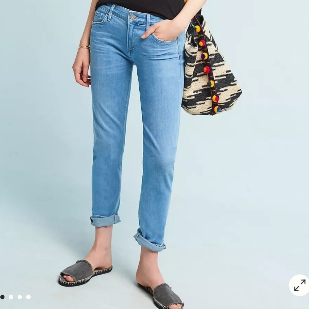 Citizens of Humanity Light Wash, Mid Length Jeans